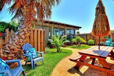Spanish Village Cottage W Private Cabana Port Aransas Esterno foto
